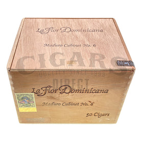 La Flor Dominicana Maduro Cabinets No.6 Torpedo Closed Box