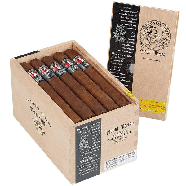 La Gloria Cubana Medio Tiempo Churchill OpenBox