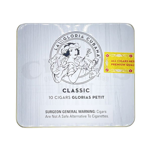 La Gloria Cubana Classic Glorias Petit Natural Tin of 10