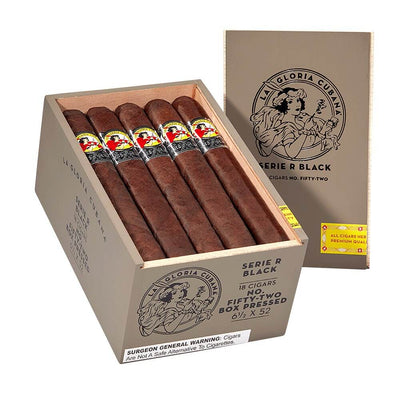 La Gloria Cubana Serie R Black No.52 Toro Open Box