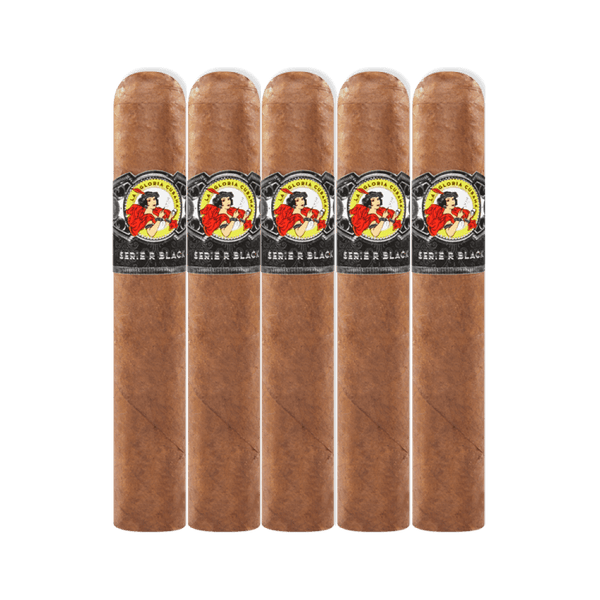 La Gloria Cubana Serie R Black No.60 Gordo 5 Pack