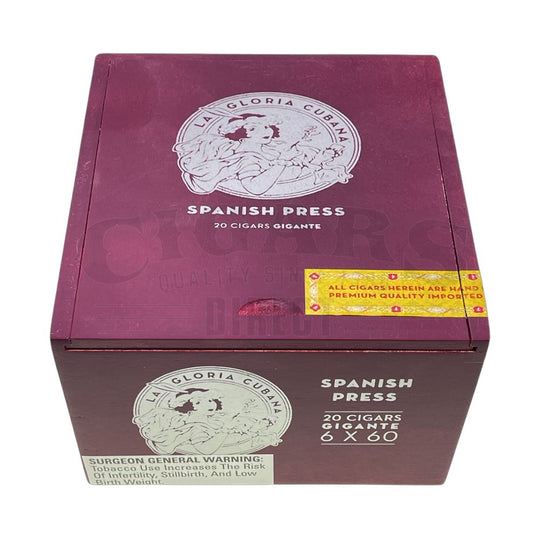 La Gloria Cubana Spanish Press Gigante