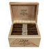 Leaf By Oscar 10th Anniversary Criollo Sixty Open Box