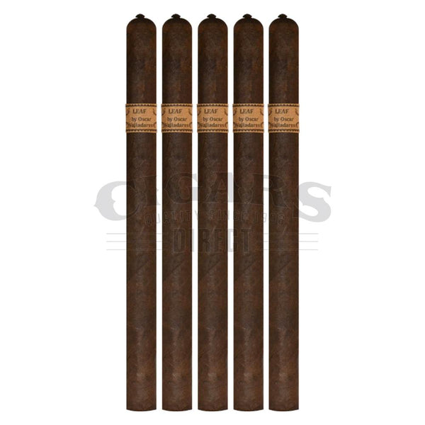Leaf By Oscar Maduro Lancero 5 Pack