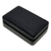 Luxury Black Carbon 4 Cigar Travel Case with Cutter and Lighter Closed