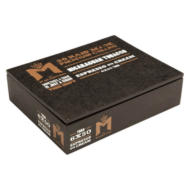 M By Macanudo Espresso Toro Closed Box