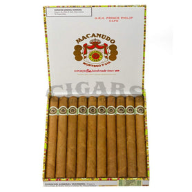 Macanudo Cafe Prince Phillip Box Open