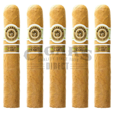 Macanudo Gold Label Duke Of York 5 Pack