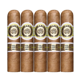 Macanudo Gold Label Golden Nugget Robusto Gordo 5 Pack