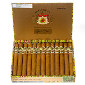 Macanudo Gold Label Lord Nelson Box Open