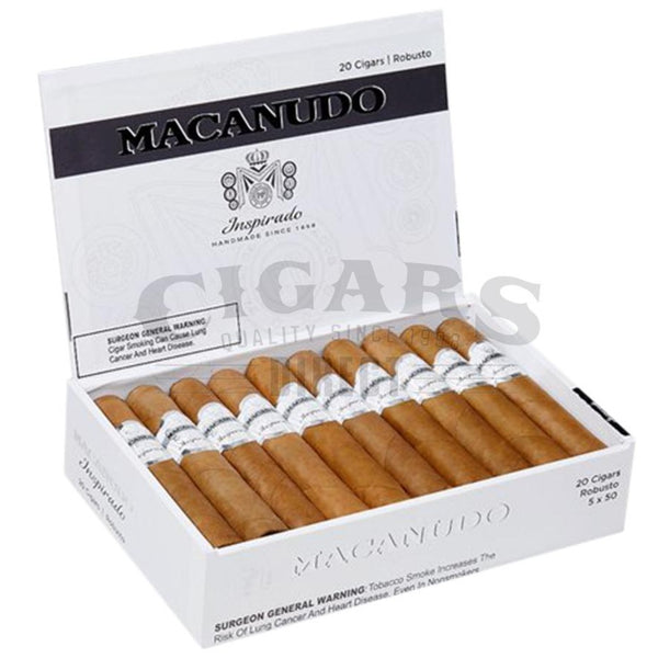 Macanudo Inspirado White Robusto Open Box