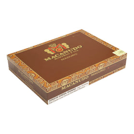 Macanudo Maduro Crystal Tube Closed Box