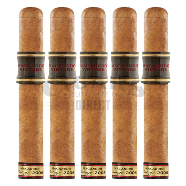 Macanudo Vintage 2006 Robusto 5 Pack