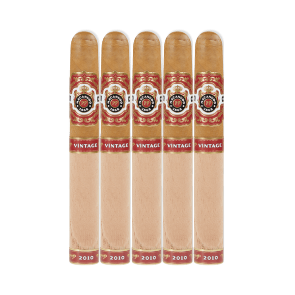 Macanudo Vintage 2010 Toro Grande 5 Pack