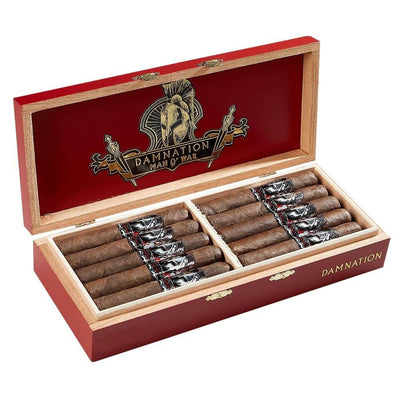 Man O' War Damnation No.1 Robusto Open Box