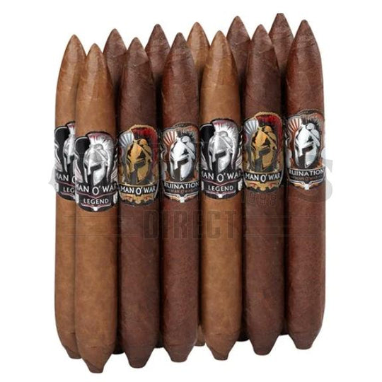 Man O' War Salomon 12 Cigar Sampler