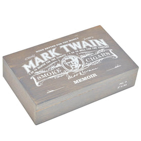 Mark Twain Memoir No.3 Closed Box