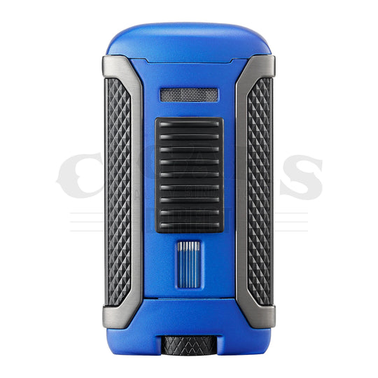 Matte Blue Colibri Apex Single Jet Flame Lighter