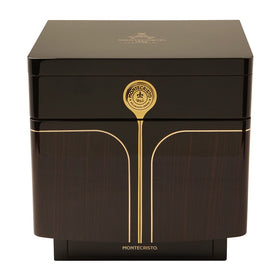Montecristo 1935 Anniversary Tesoro de Oro 80ct. Luxury Humidor Front Closed