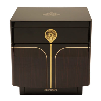 Montecristo 1935 Anniversary Tesoro de Oro 80ct. Luxury Humidor Front Closed