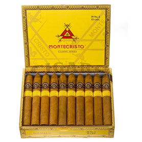 Montecristo Classic No.2 Torpedo Box Open