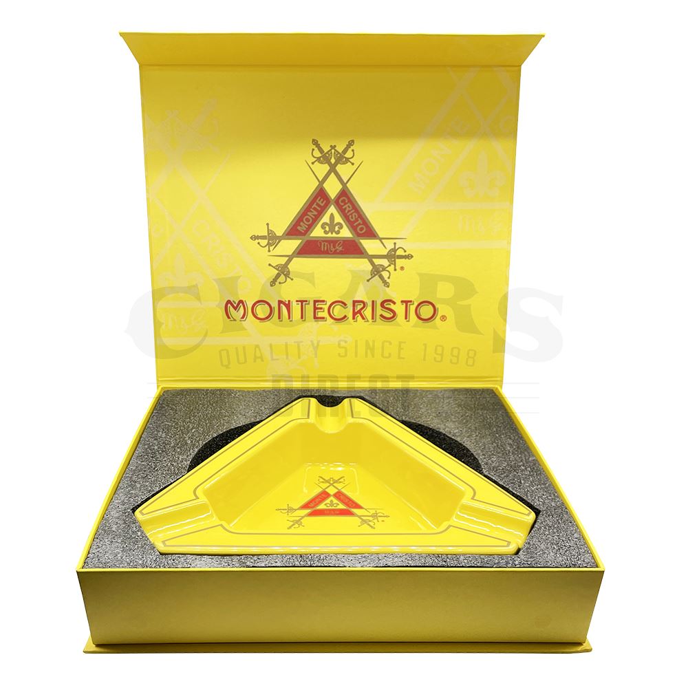 Buy Montecristo Classic Triangle Yellow Ashtray Online & Save
