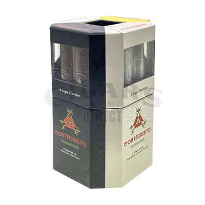 Montecristo Core 8 Assortment Sampler Closed Nicaragua and White