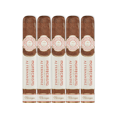 Montecristo Crafted by AJ Fernandez Robusto 5 Pack