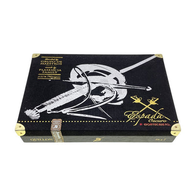 Montecristo Espada Oscuro Quillon Churchill Closed Box