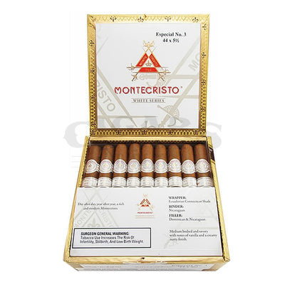 Montecristo White Label Especial No.3 Open Box