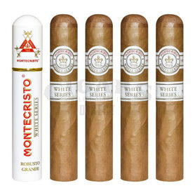 Montecristo White Label Robusto Grande Tube 5 Pack