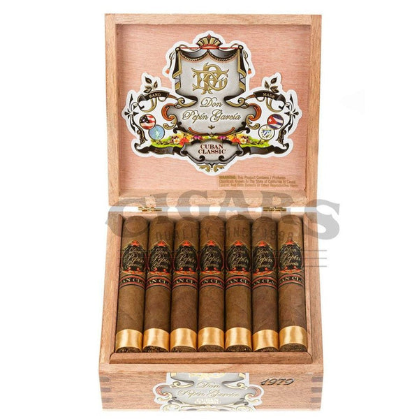 My Father Cigars Don Pepin Garcia Cuban Classic 1979 Robusto Box Open