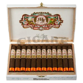 My Father Cigars Le Bijou 1922 Torpedo Box Pressed Box Open