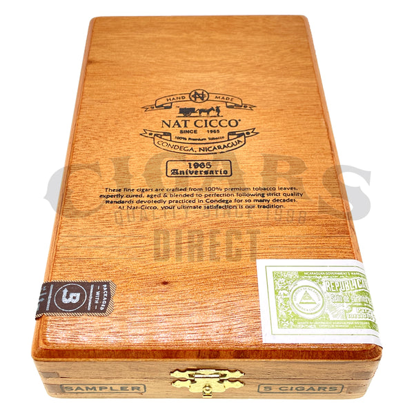 Nat Cicco Aniversario 1965 Sampler Box of 5 Closed