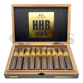 Nat Cicco HHB Gold Robusto Open Box