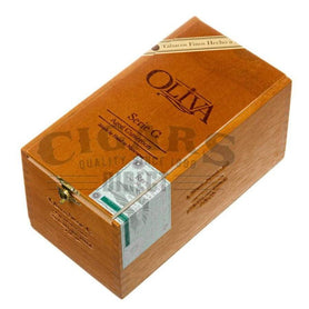 Oliva Serie G Cameroon Churchill Box Closed