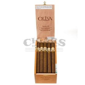 Oliva Serie G Cameroon Churchill Box Open