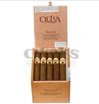 Oliva Serie G Cameroon Double Robusto Box Open