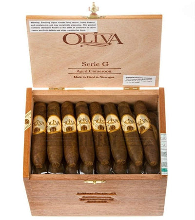 Oliva Serie G Cameroon Special G Box Open