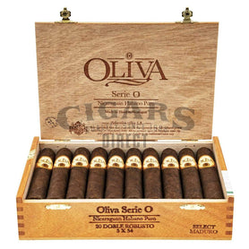 Oliva Serie O Maduro Double Robusto Open Box