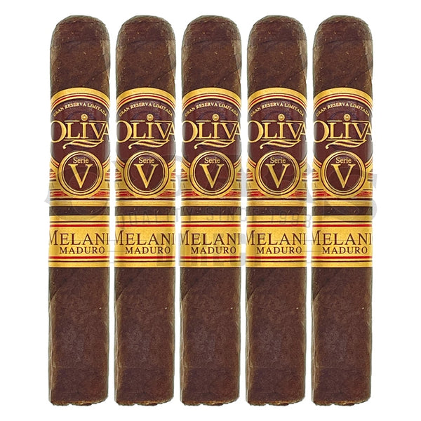 Oliva Serie V Melanio Maduro No.4 5 Pack