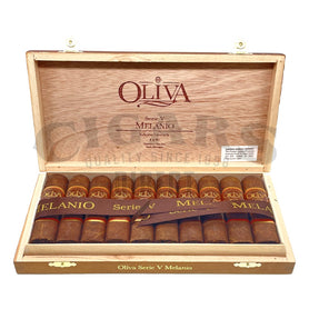 Oliva Serie V Melanio Nub Box Pressed Open Box