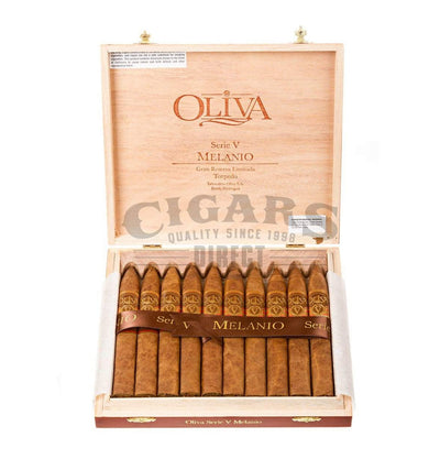 Oliva Serie V Melanio Torpedo Box Open