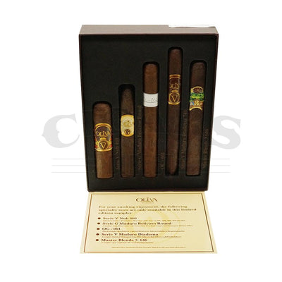 Oliva Special Release 5 Cigar Gift Sampler Open Box Open Box