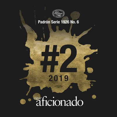 Padron 1926 Anniversary No.6 Natural 2019 #2 Cigar of The Year