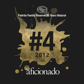 Padron Family Reserve No.85 Natural 2012 No.4 Cigar of The Year