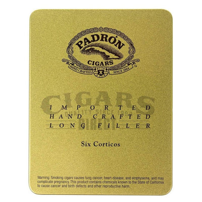 Padron Thousand Series Corticos Natural Tins Closed