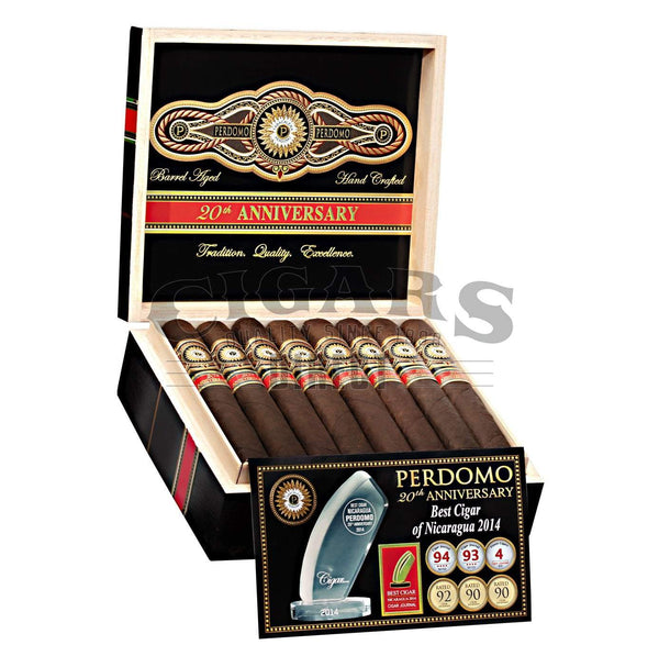 Perdomo 20th Anniversary Maduro Corona Grande Open Box