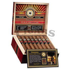 Perdomo Double Aged 12 Year Vintage Sungrown Gordo Extra Open Box