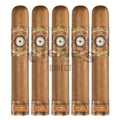 Perdomo Habano Bourbon Barrel Aged Connecticut Gordo 5 Pack